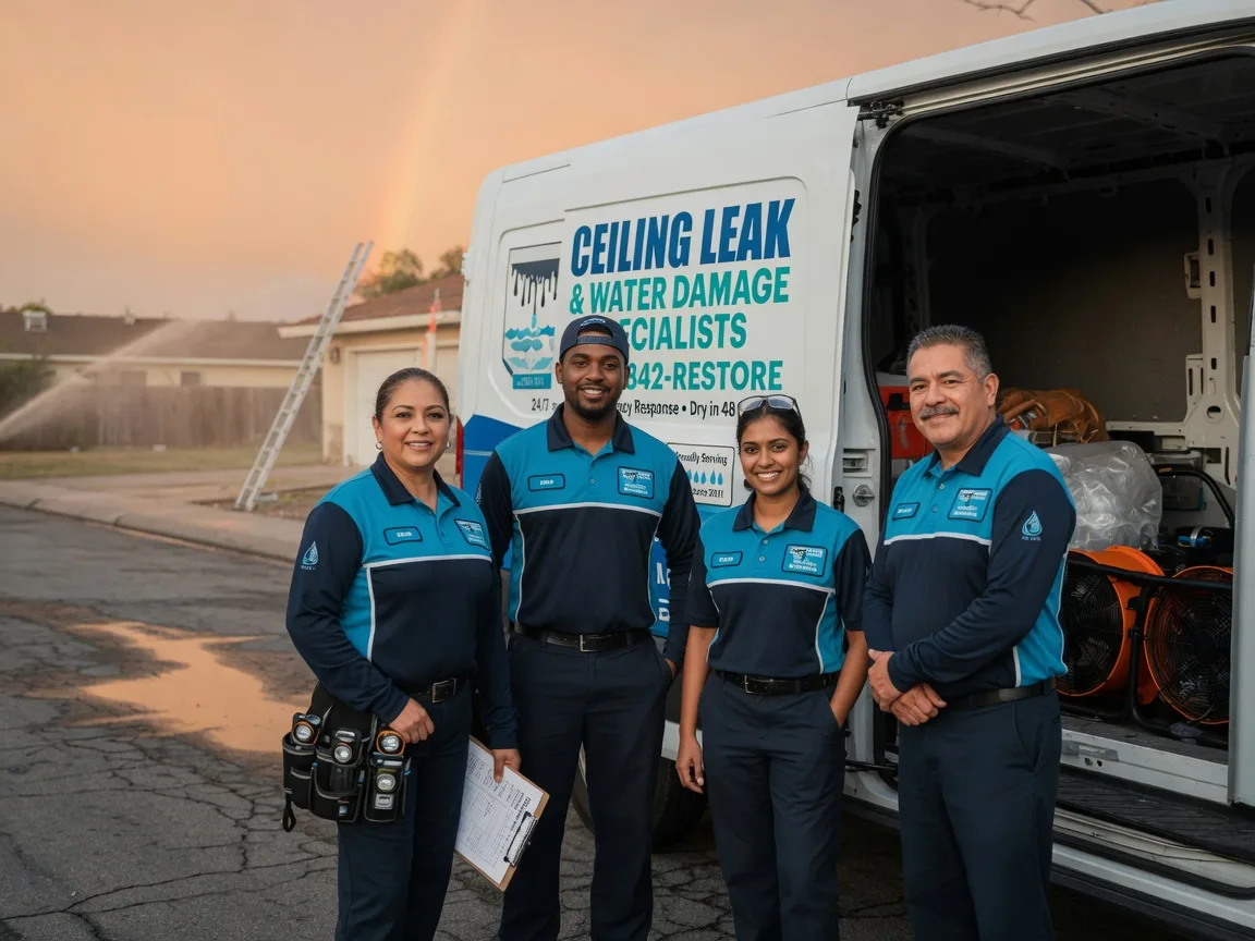 Ceiling Leak Cleanup company in Queen City, TX